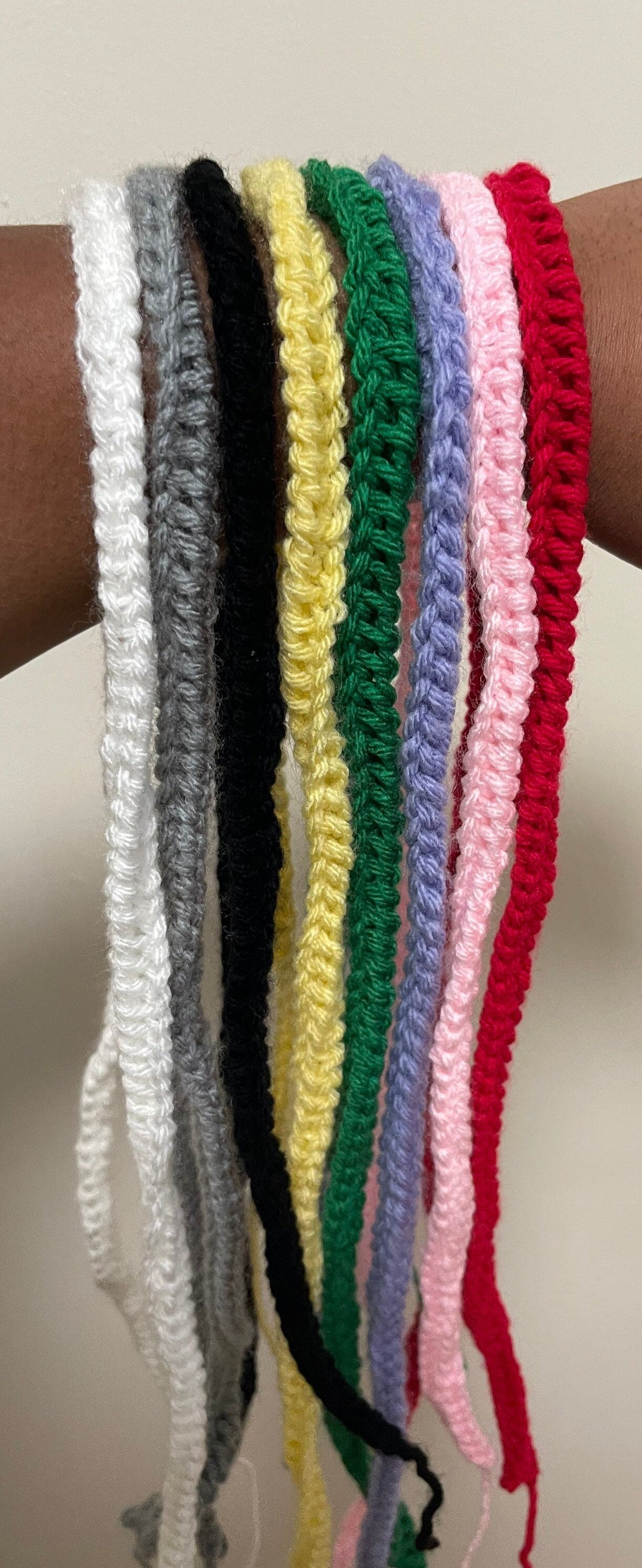 Crochet Hair Ties